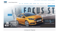 Desktop Screenshot of fordpiedrasnegras.mx